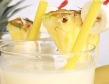 Mango, Pineapple And Coconut Milk