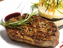 Pork Cutlets Marinated With Mango Chutney