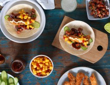 Soft Fish Tacos with Mango salsa