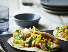 Fish Tacos with Fresh Mango Salsa