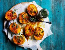 Barbecue mojito mango cheeks